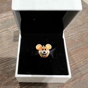 Mickey pumpkin charm
